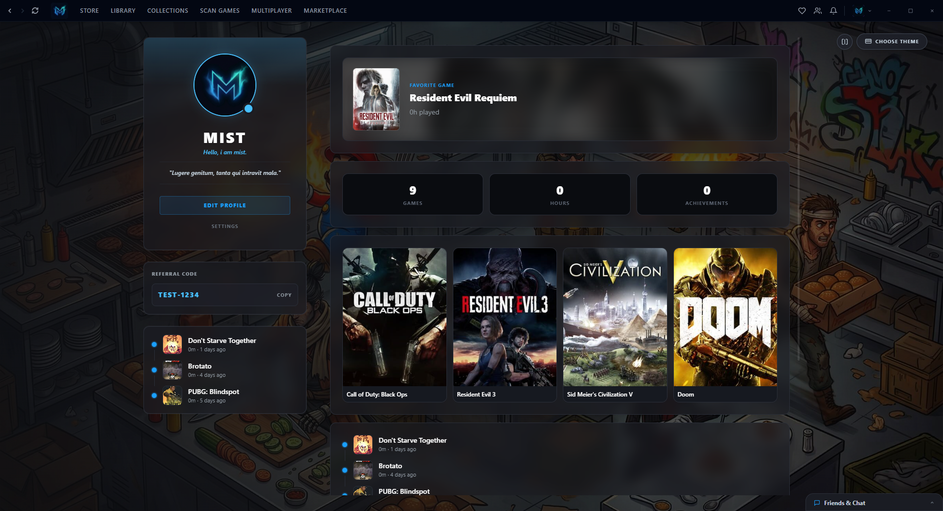 MIST — All your games, one launcher